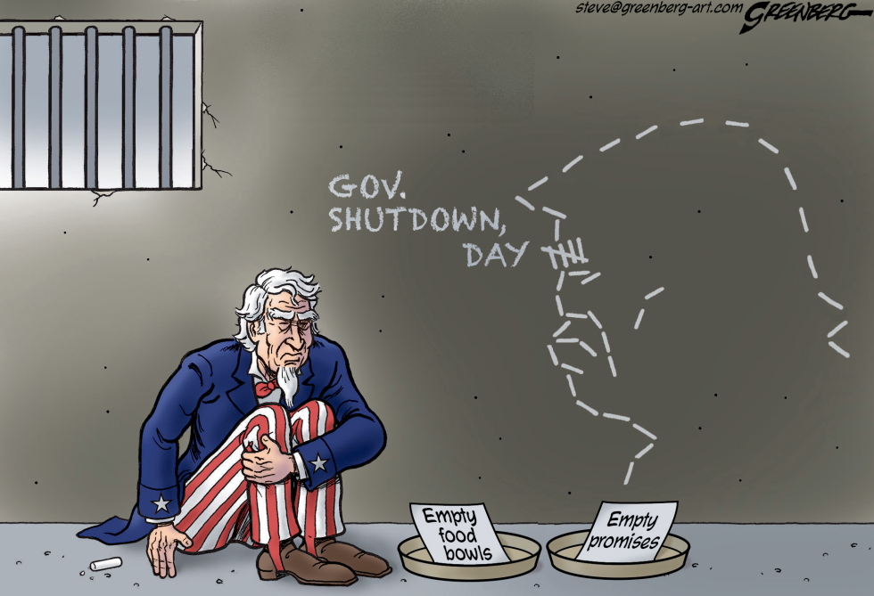 Shutdown choice: empty bowls or empty promises