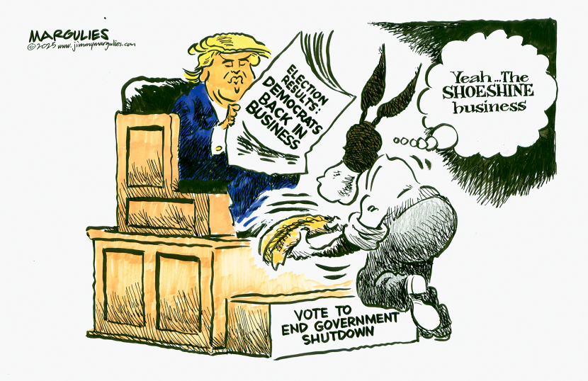 Democrats vote to end government shutdown