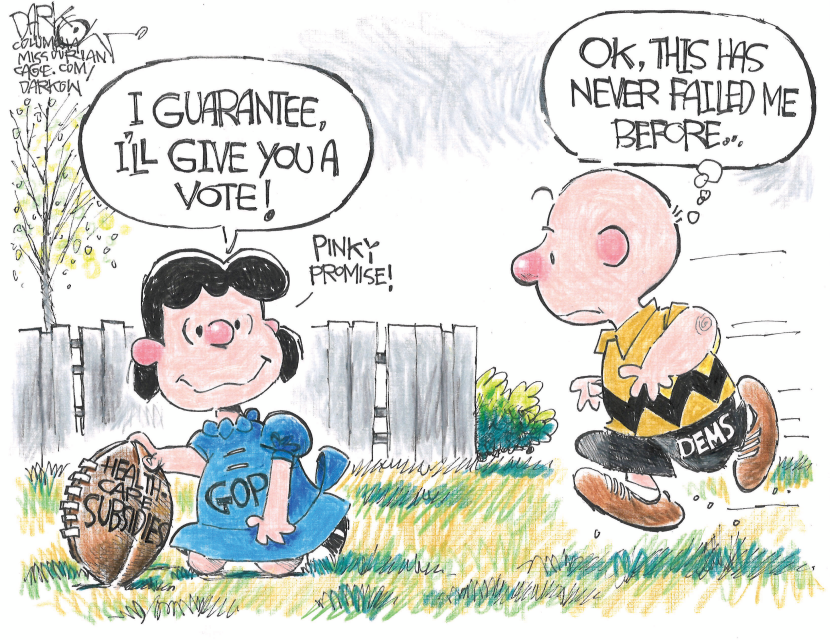 Democrats trust the GOP