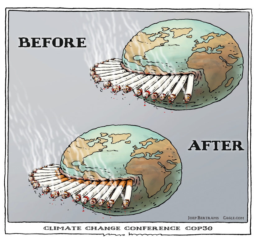 world keeps smoking