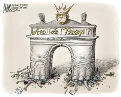 ARC DE TRUMP by Adam Zyglis