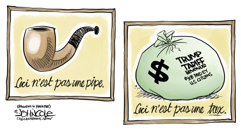 Tariffs are not a 'tax'