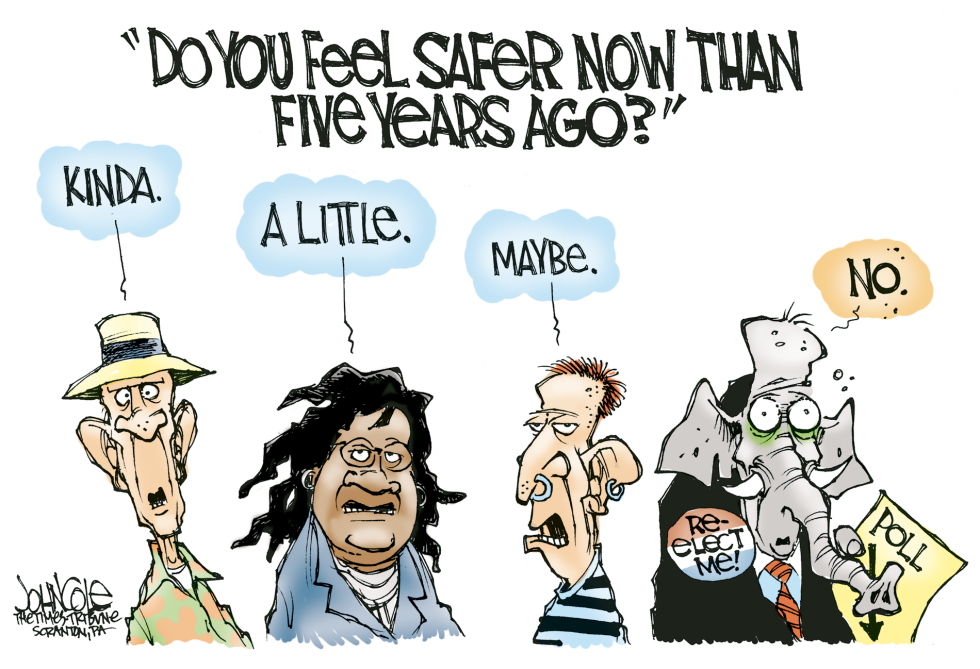 Feeling safer now -- color