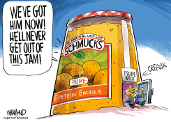 WILL TRUMP GET OUT OF THIS JAM by Dave Whamond