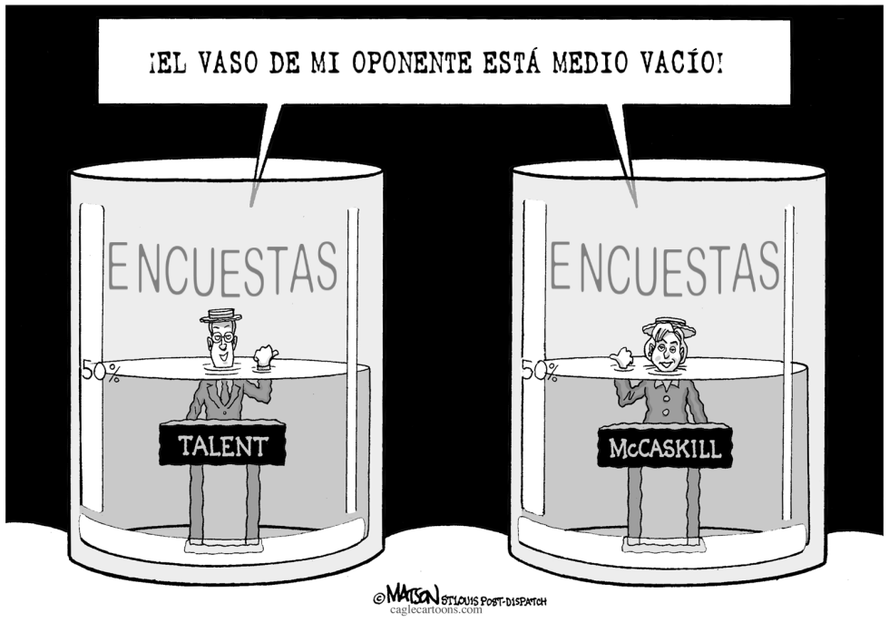 Carrera al Senado de Talent y McCaskill en Missouri