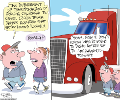 CALIFORNIA'S ILLEGAL TRUCK DRIVER SCANDAL by Gary McCoy