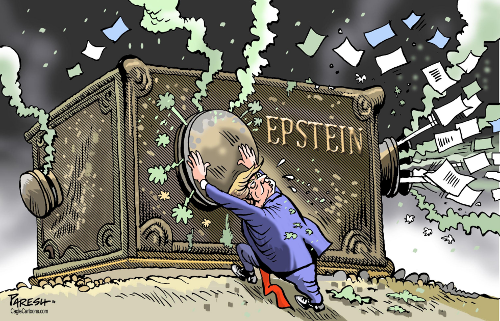 Trump Pushes to Contain Bursting Epstein Vault