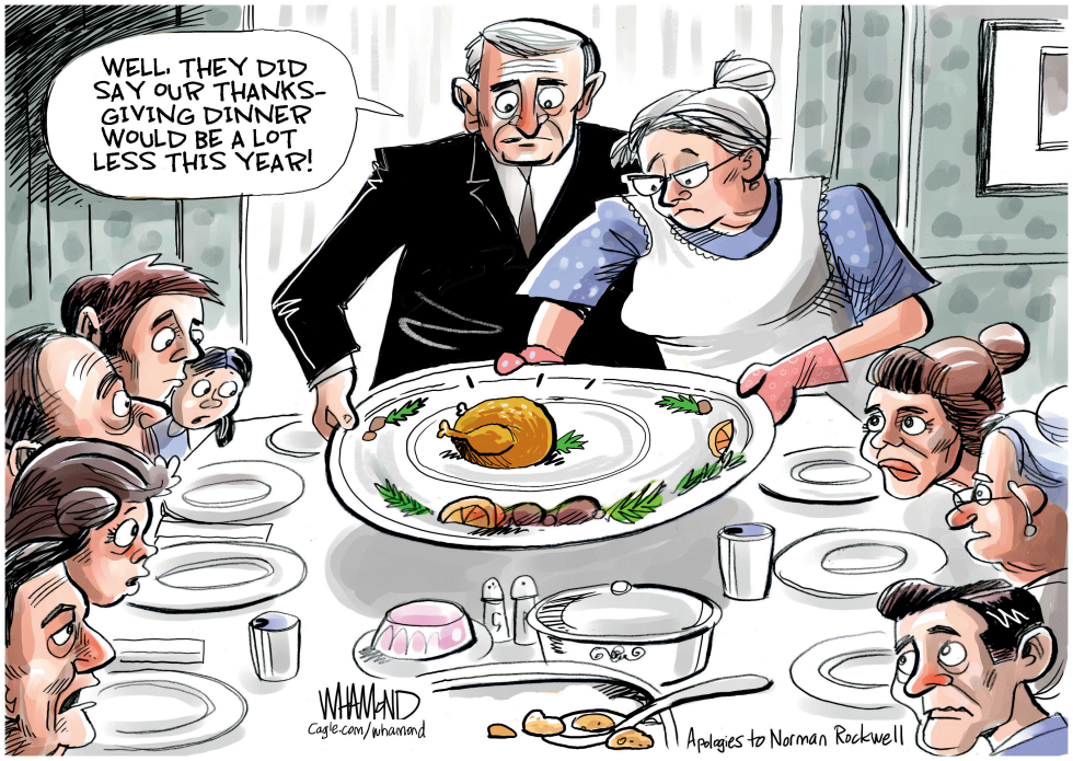 Thanksgiving Dinner Shrinks as Tariffs and Inflation Raise Grocery Costs