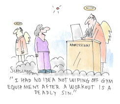 HEAVEN ADMISSIONS by Harley Schwadron
