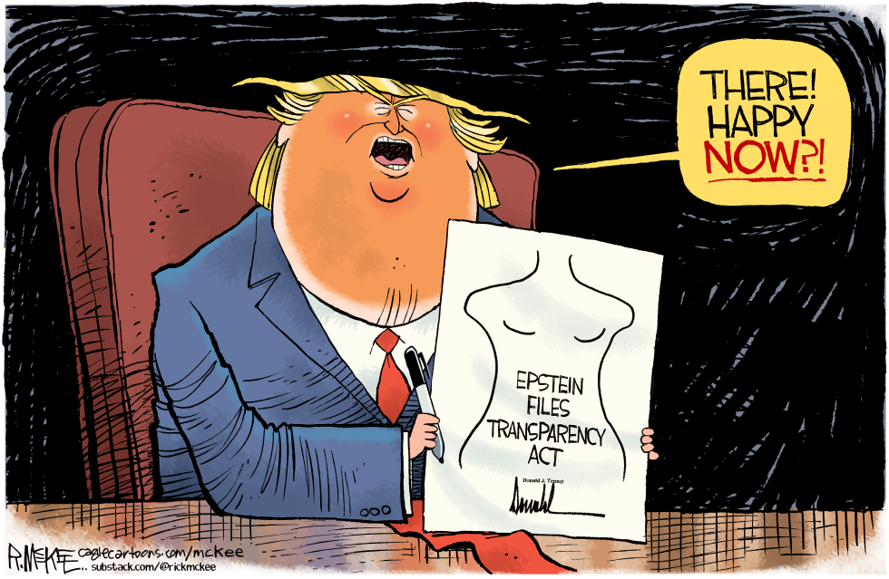 Trump Signs Epstein Files Release Bill