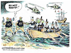 ICE AND IMMIGRANTS by Dave Granlund