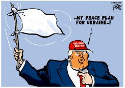 TRUMP SURRENDER PLAN FOR UKRAINE by Tom Janssen