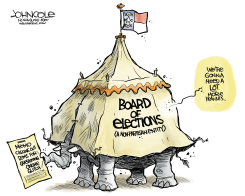 NC GOP PARTISANSHIP ON BOARD OF ELECTIONS by John Cole