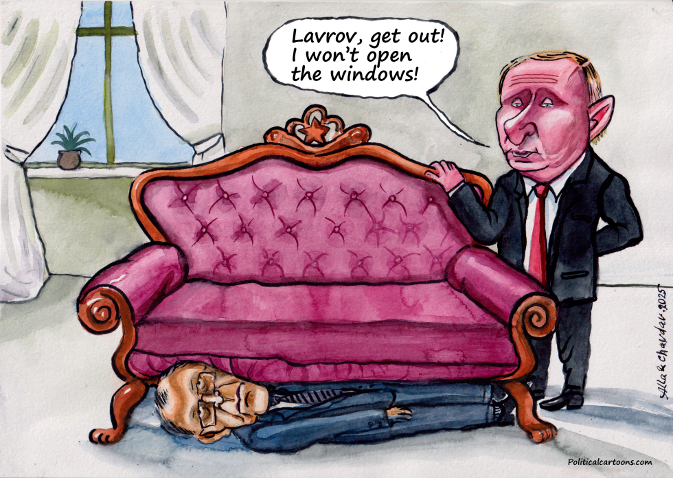 Lavrov is afraid of Putin