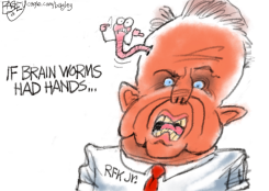 BRAIN WORM  by Pat Bagley