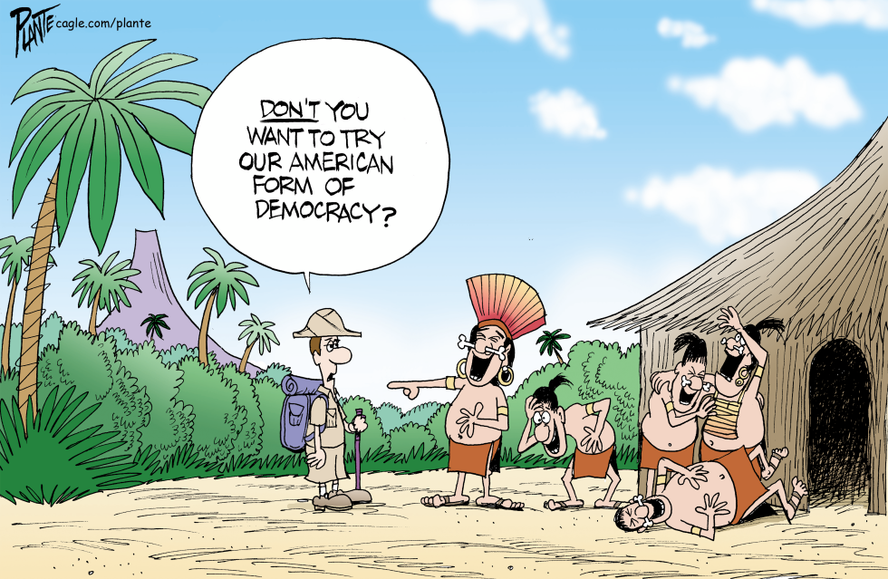 Natives pass on democracy
