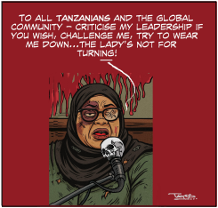TANZANIA'S PRESIDENT BEMOANS BAD PUBLICITY by Tayo Fatunla
