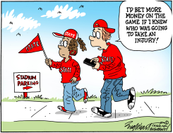SPORTS GAMBLING AND TRUST by Bob Englehart