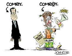 COMEY PROSECUTION CLOWN-SHOW by John Cole