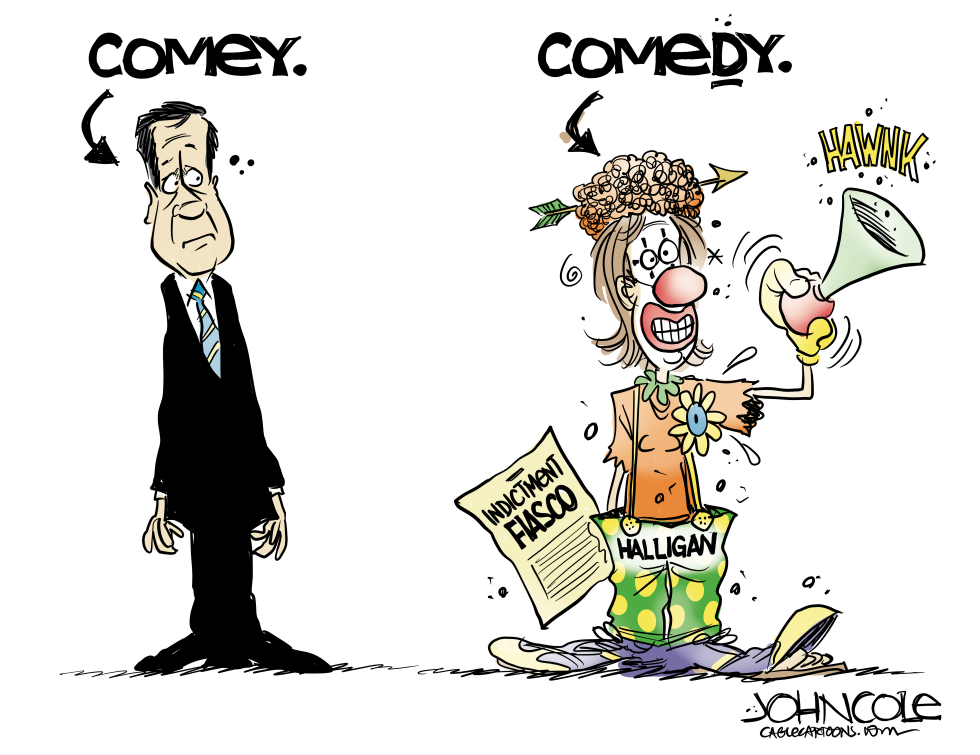 Comey prosecution clown-show