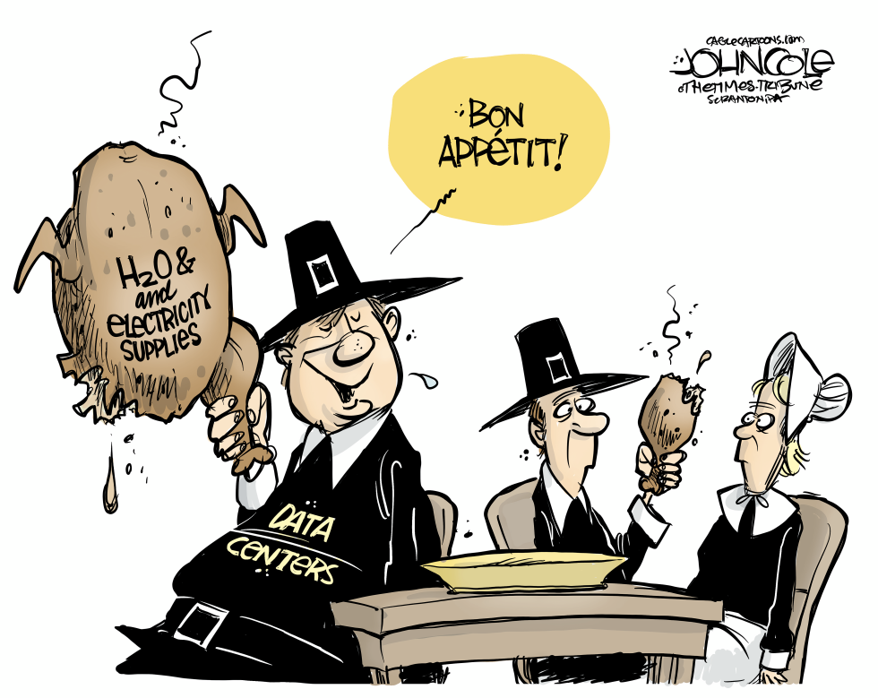 Data Centers eat all the turkey