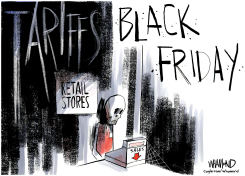 BLACK FRIDAY SALES by Dave Whamond