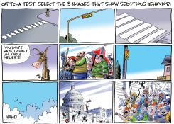 SEDITIOUS BEHAVIOR by Dave Whamond