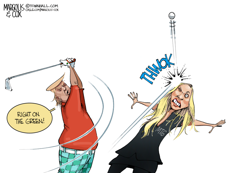 Trump on the Greene