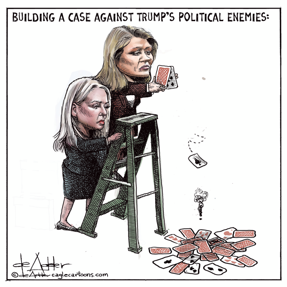 Pam Bondi builds a case against Trump's enmies