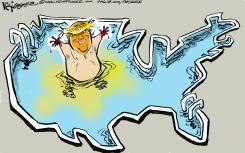 THE CHLORINE KID  by Milt Priggee
