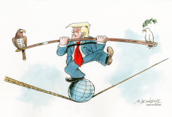 TRUMP'S DIPLOMACY by Marco De Angelis