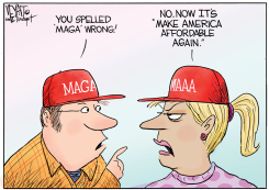 NEW MAGA HAT, WHO DIS by Christopher Weyant