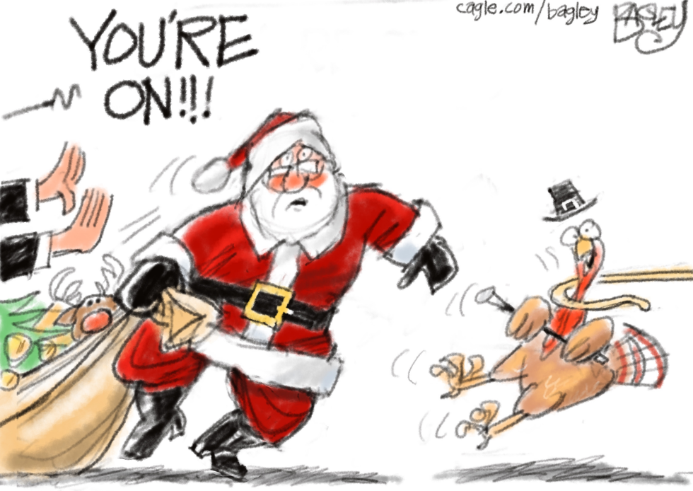 Turkey and Santa