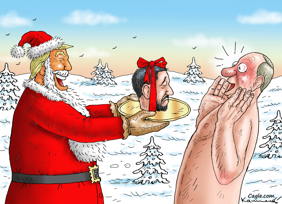 TRUMP'S CHRISTMAS GIFT FOR PUTIN