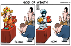 NEW GOD OF  WEALTH by Luojie
