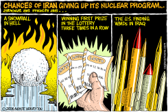 IRAN NUKES  by Monte Wolverton
