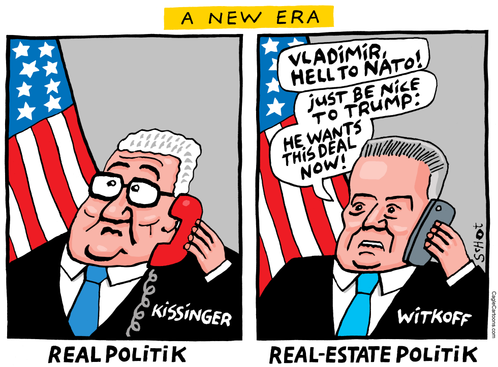 geopolitics: from Kissinger to Witkoff