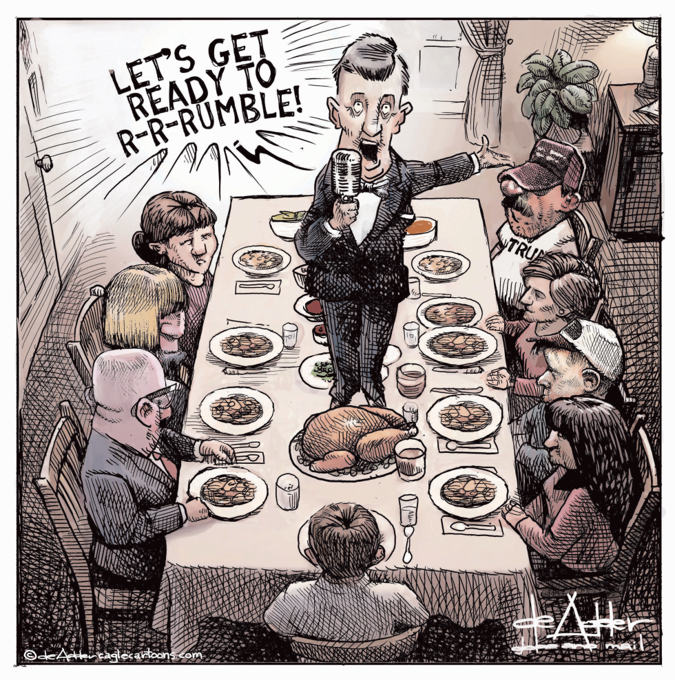 Thanksgiving 2025 is a wrestling match