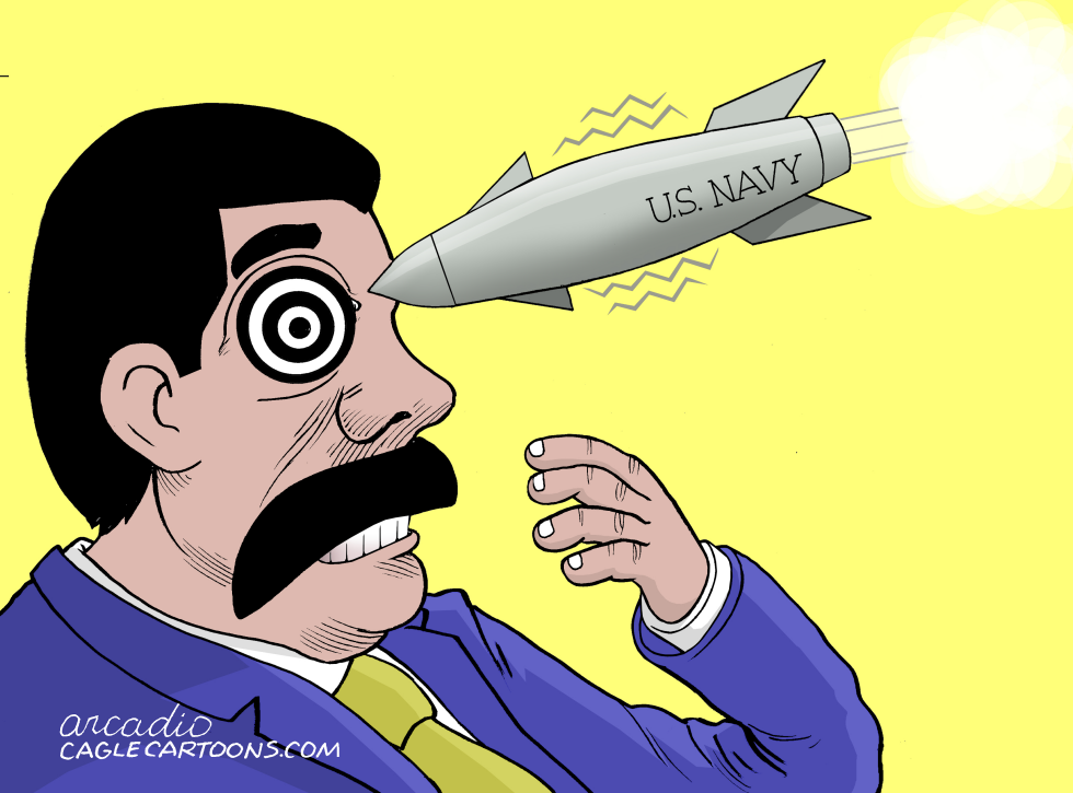 Maduro besieged by the United States.