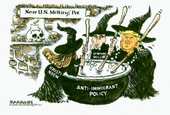 NEW U.S. MELTING POT by Jimmy Margulies