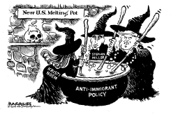 NEW US. MELTING POT by Jimmy Margulies