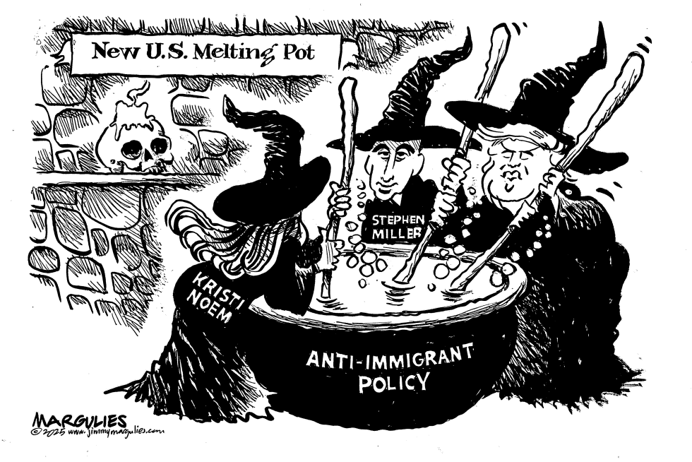 New US. Melting Pot.