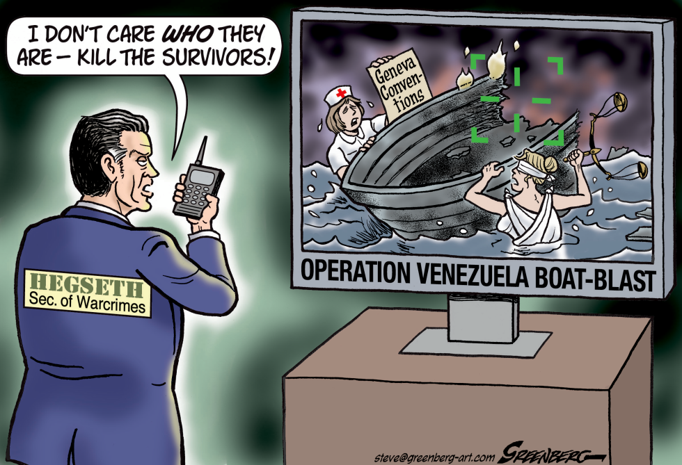 Hegseth kills include international laws