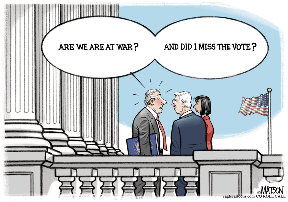 Congressman Ask Are We At War?