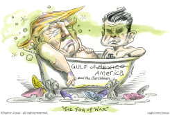 TRUMP HEGSETH FOG OF WAR by Taylor Jones