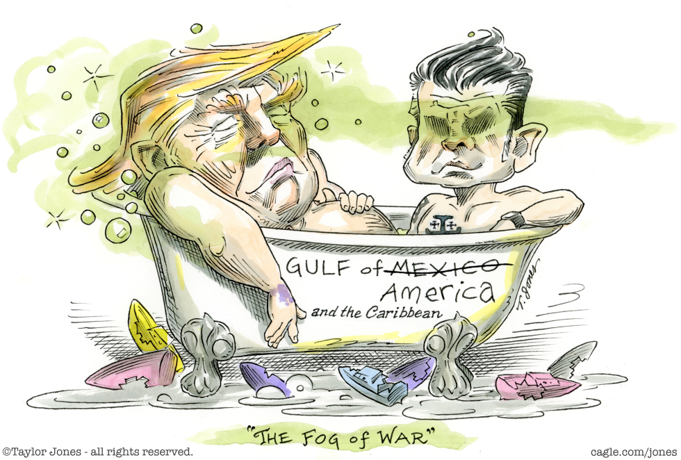 Trump Hegseth fog of war