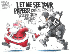 NOBODY IS SAFE FROM ICE by John Darkow