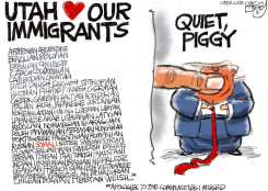 UTAH IMMIGRATION  by Pat Bagley