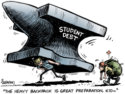 THE STUDENTS' BURDEN by Paul Duginski