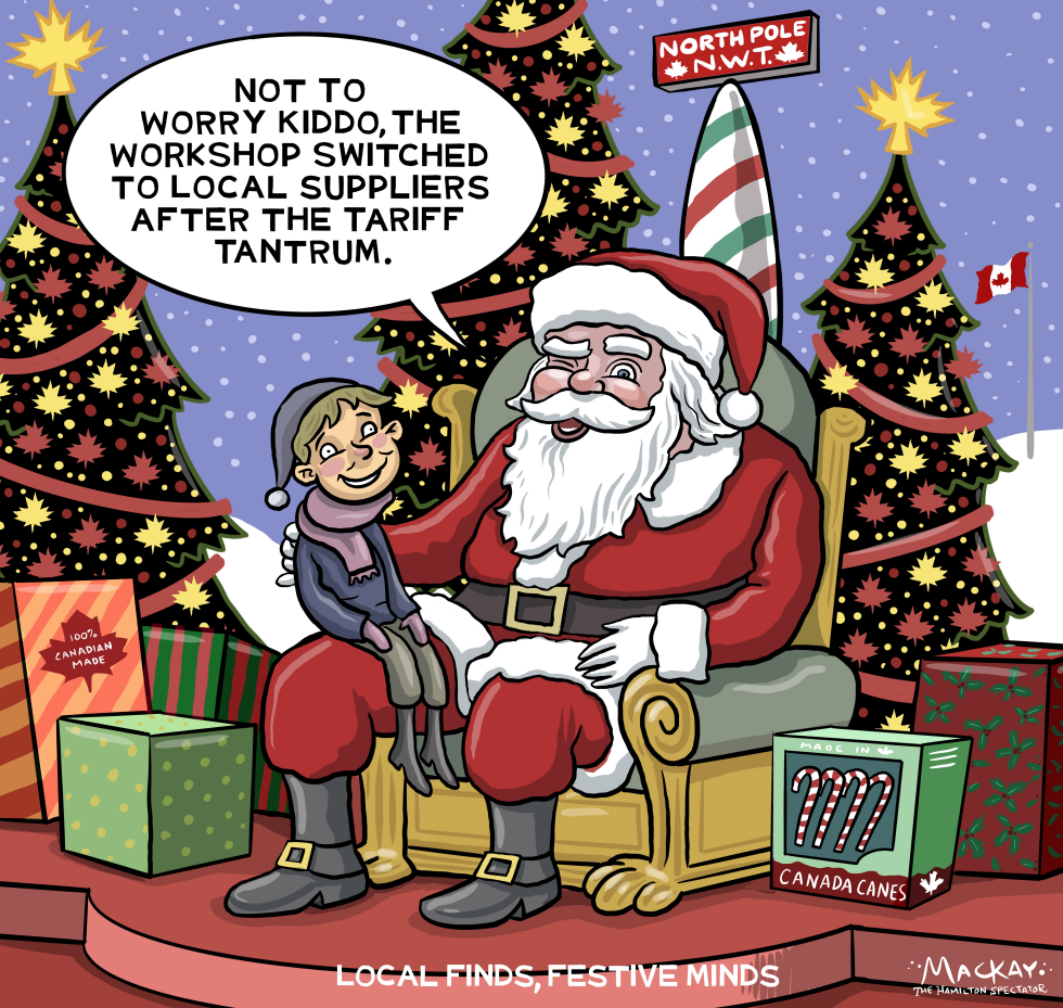 Santa switches to Canadian suppliers